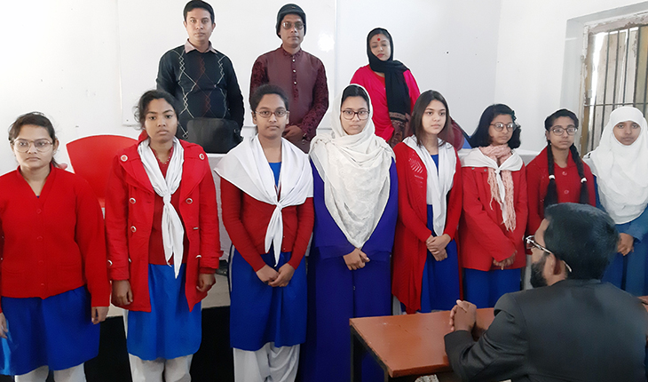 নাটোরে স্কুল কলেজ মাদ্রাসায় জাতীয়  সংগীত