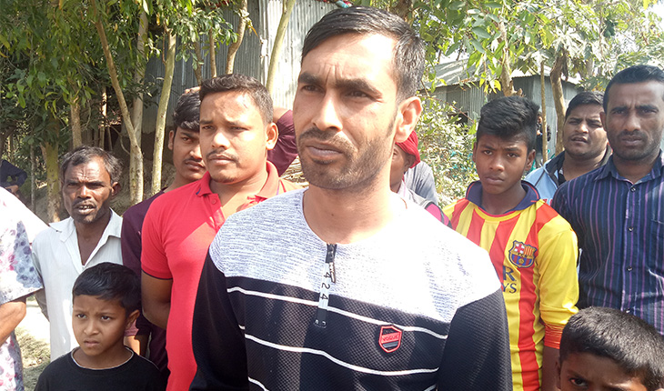 জাহালমের পারিবারটি এখন নি:স্ব  ক্ষতিপূরন