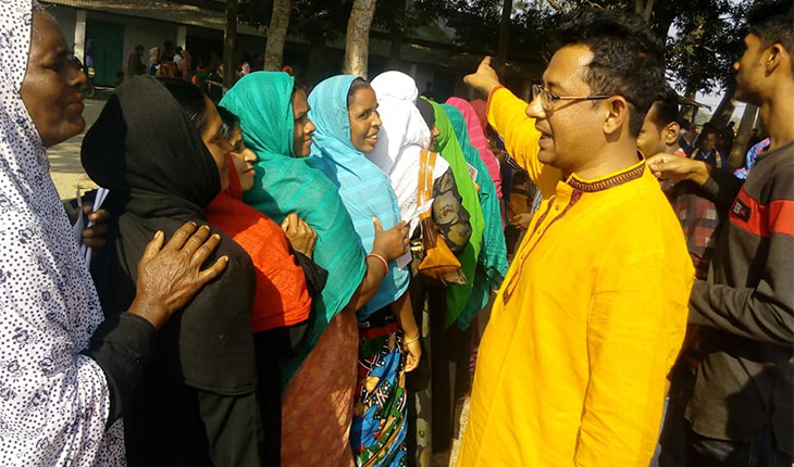 ভাইস চেয়ারম্যান প্রার্থী হিসাবে জনপ্রিয়ত