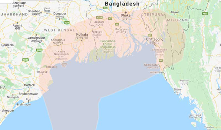  শক্তি সঞ্চয় করছে ঘূর্ণিঝড় ‘বুলবুল’, ৩ ন