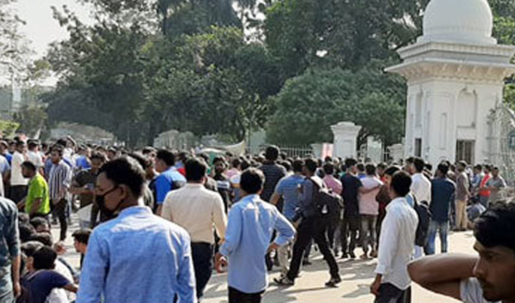 হাইকোর্টের সামনে পুলিশের সঙ্গে বিএনপি নে