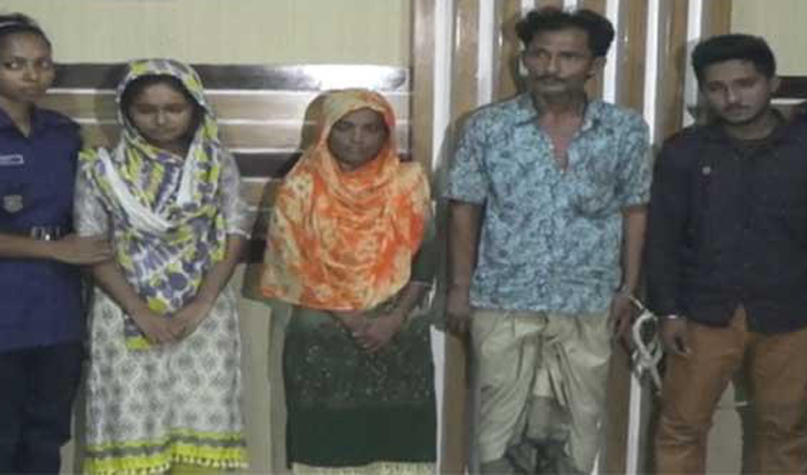 গৃহবধূকে পুড়িয়ে হত্যা মামলায় শাশুড়িসহ গ্