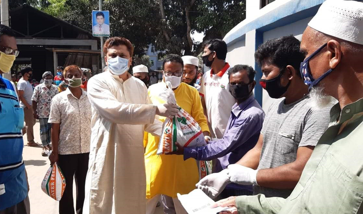 কালিহাতীতে বন্ধনের উদ্যোগে ৮ শতাধিক কর্ম