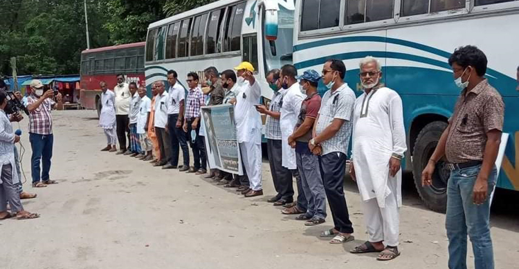 জাতীয় শোক দিবস উপলক্ষে দেবীগঞ্জে মৌন শোক