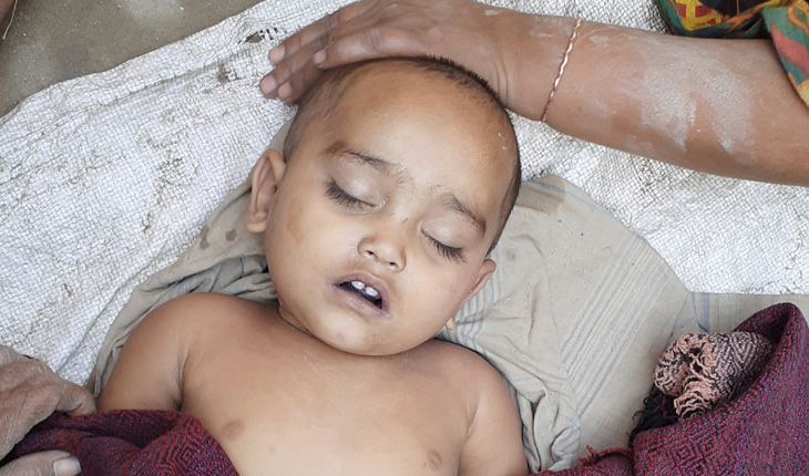 ভূঞাপুরে বালতির পানিতে পরে এক বছরের শিশু