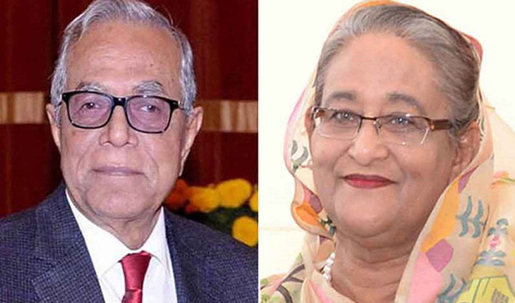 রাষ্ট্রপতির সঙ্গে প্রধানমন্ত্রীর সাক্ষাৎ