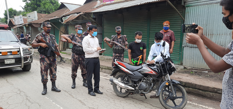 টাঙ্গাইলে ২২ জনকে জরিমানা 