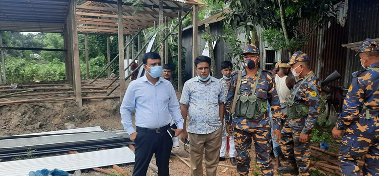টাঙ্গাইলে লাউজানা মৌজায় সরকারি জমি অবৈধ