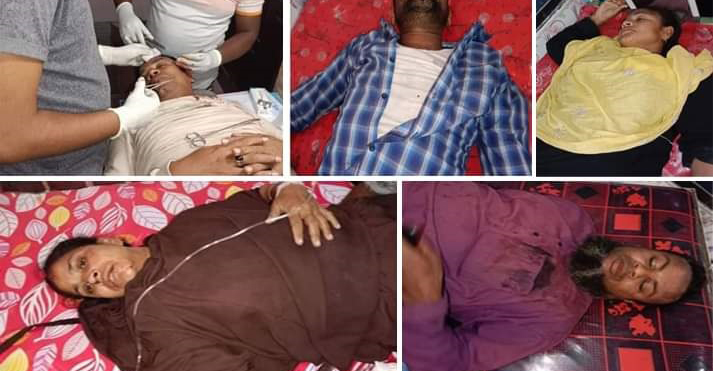 শার্শায় ইজিবাইক ও ট্রলি সংঘর্ষ : আহত ৫