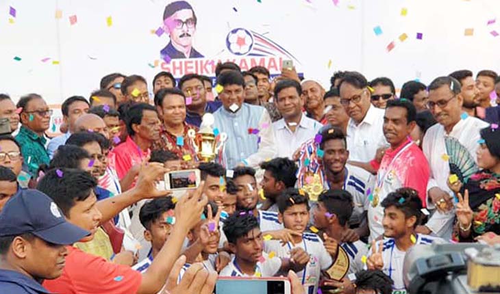 নাটোরে জাতীয় ফুটবল টুর্নামেন্টে রাজশাহী