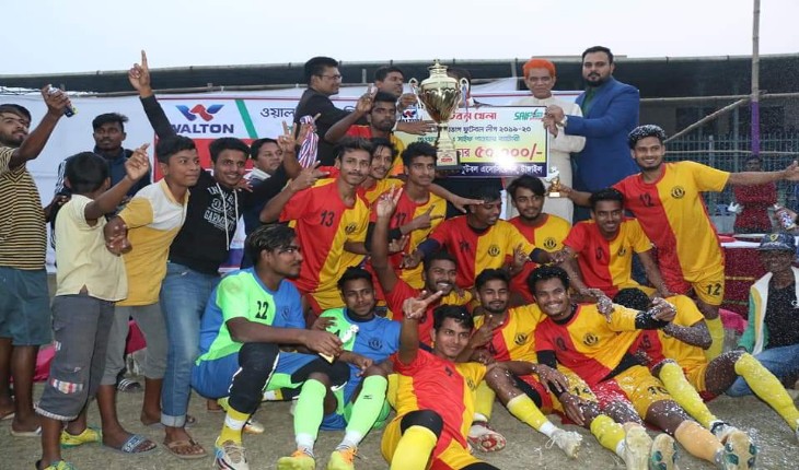 ওয়ালটন প্রথম বিভাগ ফুটবল লীগে ইস্টবেঙ্গল ক্লাব চ্যাম্পিয়ন ওয়ালটন প্রথম বিভাগ ফুটবল লীগে ইস্টবেঙ্গল