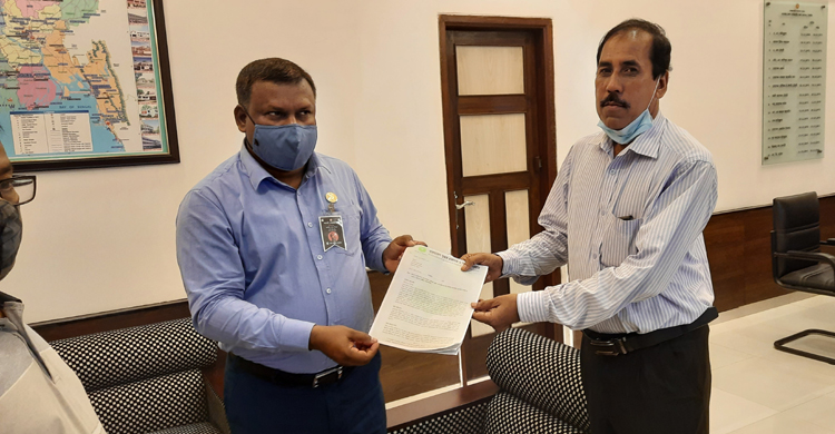 প্রণোদনার দাবিতে টাঙ্গাইলে বাংলাদেশ পুস্